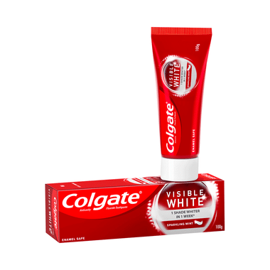 Colgate Visible White | Teeth Whitening Fluoride Toothpaste