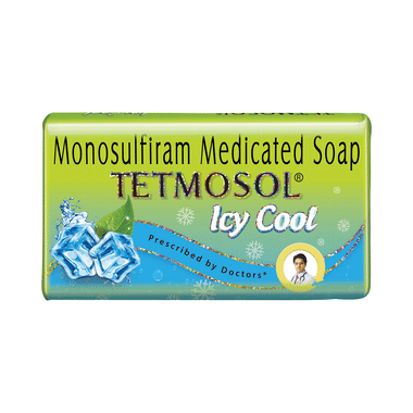 Tetmosol Medicated Soap With 5% Monosulfiram For Skin Infections Icy Cool