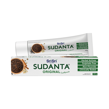 Sri Sri Tattva Sudanta Toothpaste | Non-Fluoride & 100% Vegetarian