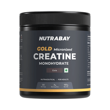 Nutrabay Micronised Creatine Monohydrate Powder Cola