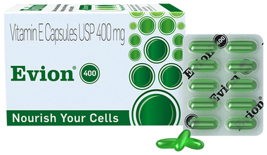 Evion 400mg Capsule with Vitamin E for Cellular Health