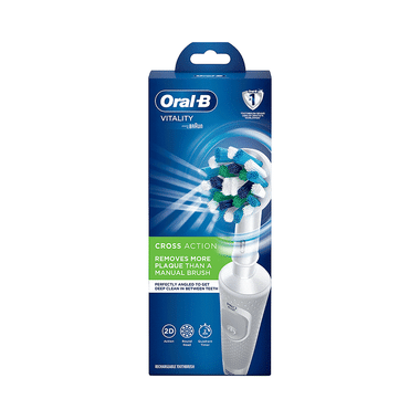 Oral-B Vitality 100 Braun Cross Action Electric Rechargeable Toothbrush