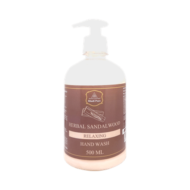 Khadi Pure Hand Wash Sandalwood Relaxing