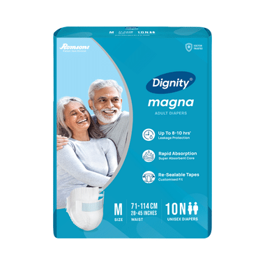 Dignity Magna Adult Unisex Diaper | Size Medium