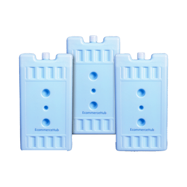 EcommerceHub Hot & Cold Reusable Ice gel Pack Pad (400ml Each)