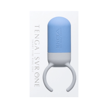 Tenga SVR One Smart Ring Massager Blue