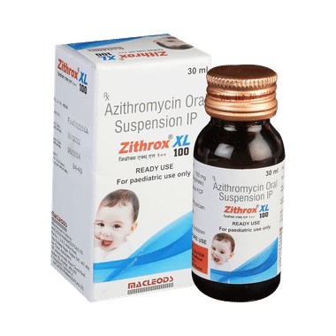 Zithrox XL 100mg/5ml Dry Syrup