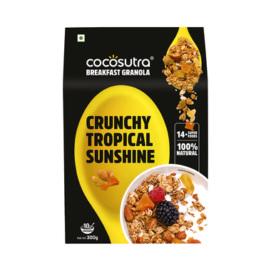 Cocosutra Breakfast Granola Crunchy Tropical Sunshine