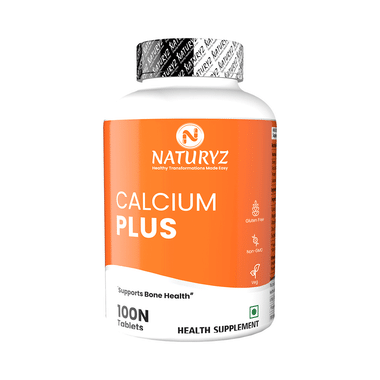 Naturyz Calcium Plus With Calcium Citrate Vitamin D Zinc Magnesium Tablet