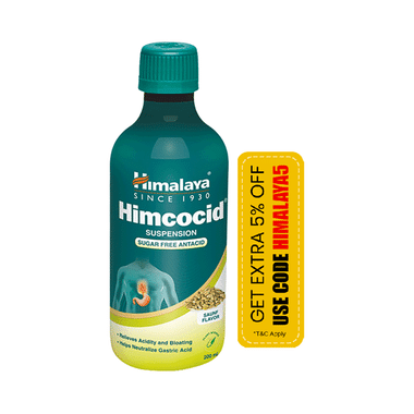 Himalaya Himcocid Sugar Free Suspension| Antacid Saunf