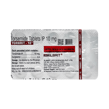 Torbrit 10mg Tablet