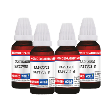 Dr. Majumder Homeo World  Raphanus Sativus Mother Tincture (30ml Each) Q