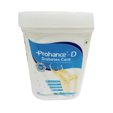 Prohance -D Nutritional Supplement For Diabetes Care | Flavour Vanilla