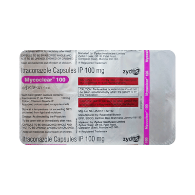 Mycoclear 100 Capsule