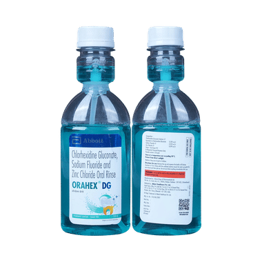 Orahex DG Oral Rinse Spearmint Sugar Free