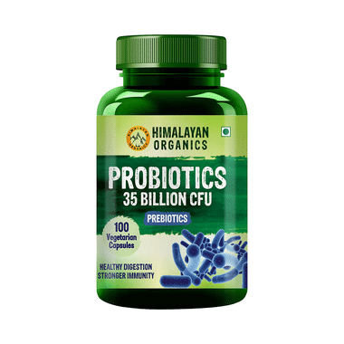 Himalayan Organics Probiotics 35 Billion CFU for Healthy Digestion