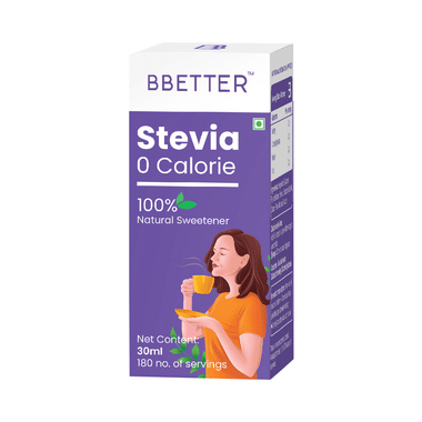 BBetter Stevia 0 Calorie 100% Natural Sweetner
