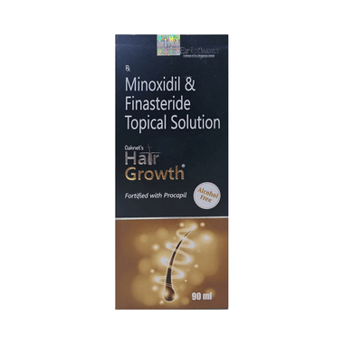 Oaknet's Hair Growth Topical Solution Alcohol Free