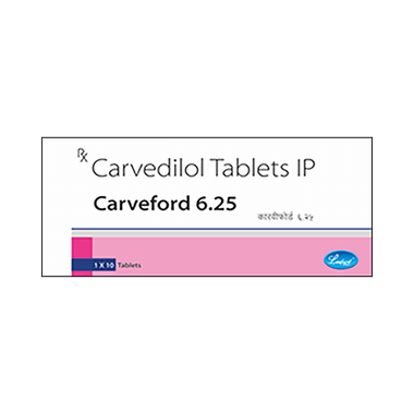 Carveford 6.25mg Tablet