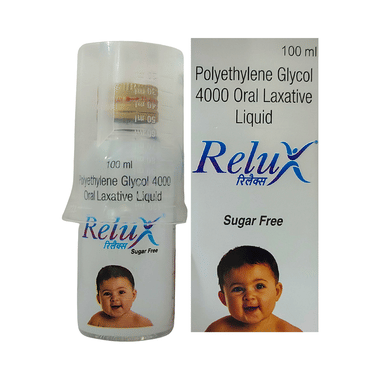 Relux Polyethylene Glycol Oral Laxative Liquid | Sugar-Free