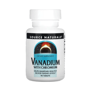 Source Naturals Vanadium With Chromium Tablet