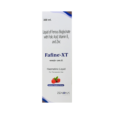 Fafine-XT Haematinic Liquid Delicious Raspberry