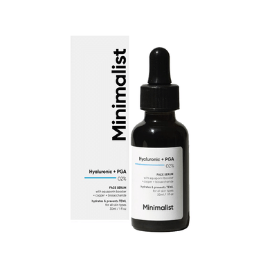 Minimalist 02% Hyaluronic Acid + PGA Face Serum | Intense Hydration and Improves Skin Glow