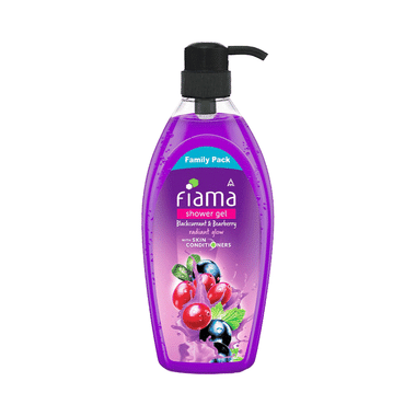 Fiama Shower Gel Blackcurrant & Bearberry Family Pack