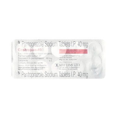 Gastropan 40mg Tablet