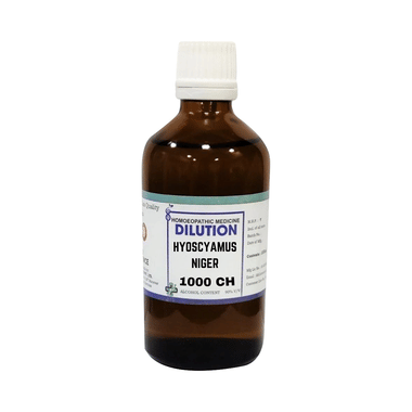 LDD Bioscience Hyoscyamus Niger Dilution 1000 CH
