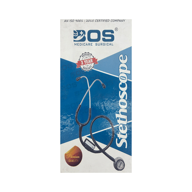 Bos Medicare Surgical Stethoscope Super Black