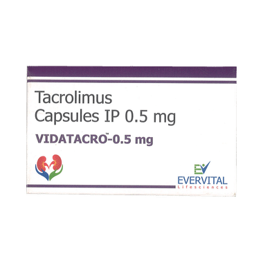 Vidatacro 0.5mg Capsule