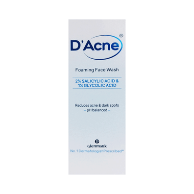 D Acne Foaming Face Wash with Salicylic & Glycolic Acid