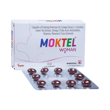 Moktel Woman Soft Gelatin Capsule