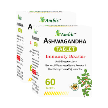 Ambic Ashwagandha Tablet Immunity Booster (60 Each)