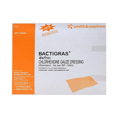 Bactigras Dressing Bandage 10cm X 30cm