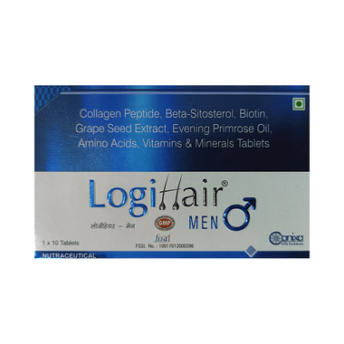 Logihair Men Tablet | Multivitamin Supplement Tablet