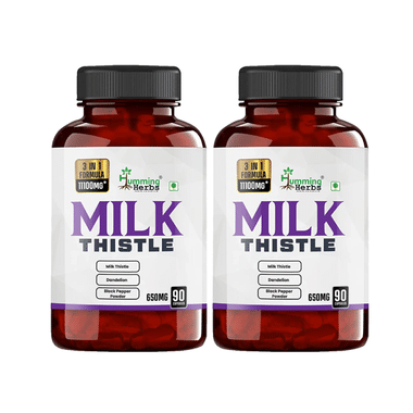 Humming Herbs Milk Thistle Capsule (90 Each)