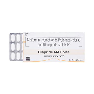 Diapride M4 Forte Tablet PR