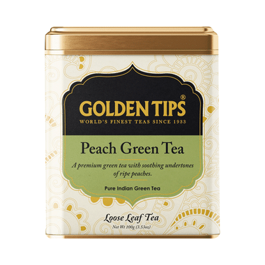 Golden Tips Peach Green Tea