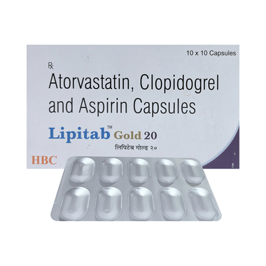 Lipitab Gold 20 Capsule