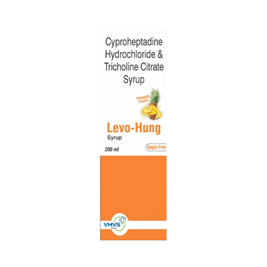 Levo-Hung Syrup Pineapple Sugar Free