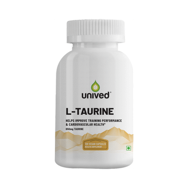 Unived L-Taurine 650mg Vegan Capsule