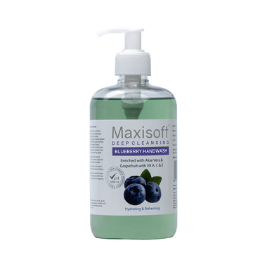 Maxisoft Deep Cleansing Blueberry Handwash (500ml Each)