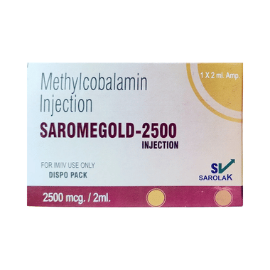 Saromegold 2500 Injection