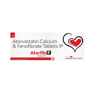 Atorfib F 10mg/160mg Tablet