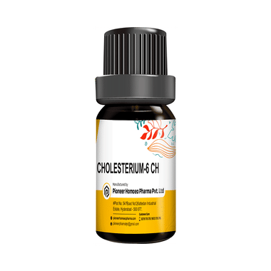 Pioneer Pharma Cholesterium Globules Pellets Multidose Pills Pellets 6