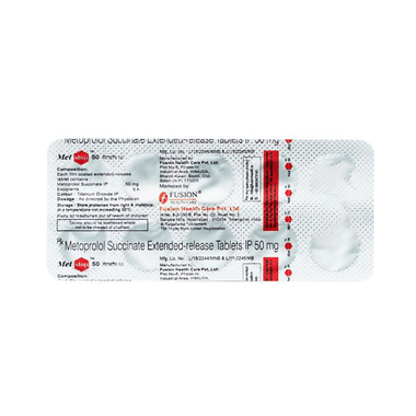 Metstop 50mg Tablet