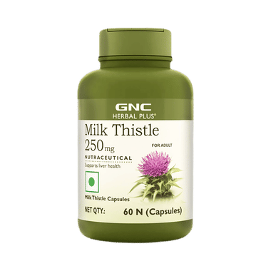 GNC Herbal Plus Milk Thistle 250mg Capsule