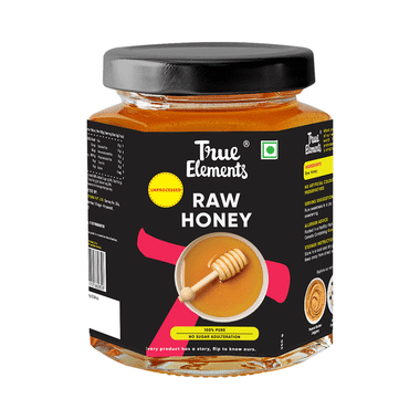 True Elements Honey Raw For Weight Management Raw